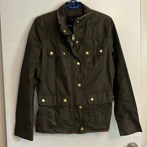 J. Crew green utility jacket